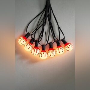 Anthropologie Stargazer Garden Lights Set of 21 Bulbs Only Fright Lights Bloody